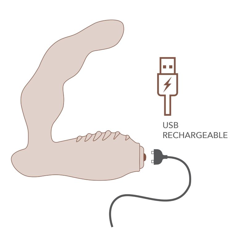Nova Dominion Beaded P Spot Vibrator