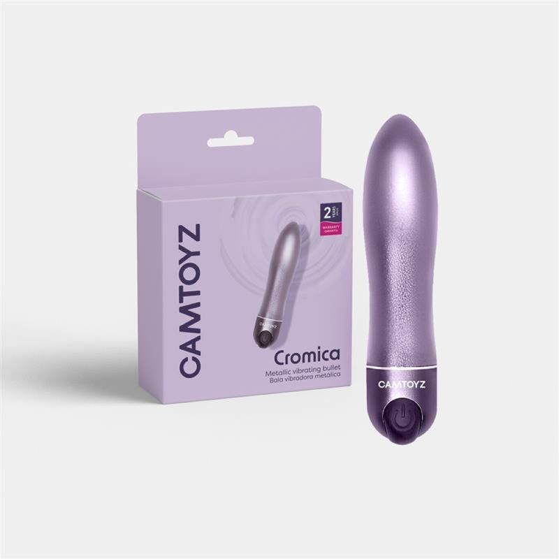 Cromica Camtoyz Metallic – Compact 3.5 Inch Vibrating Bullet