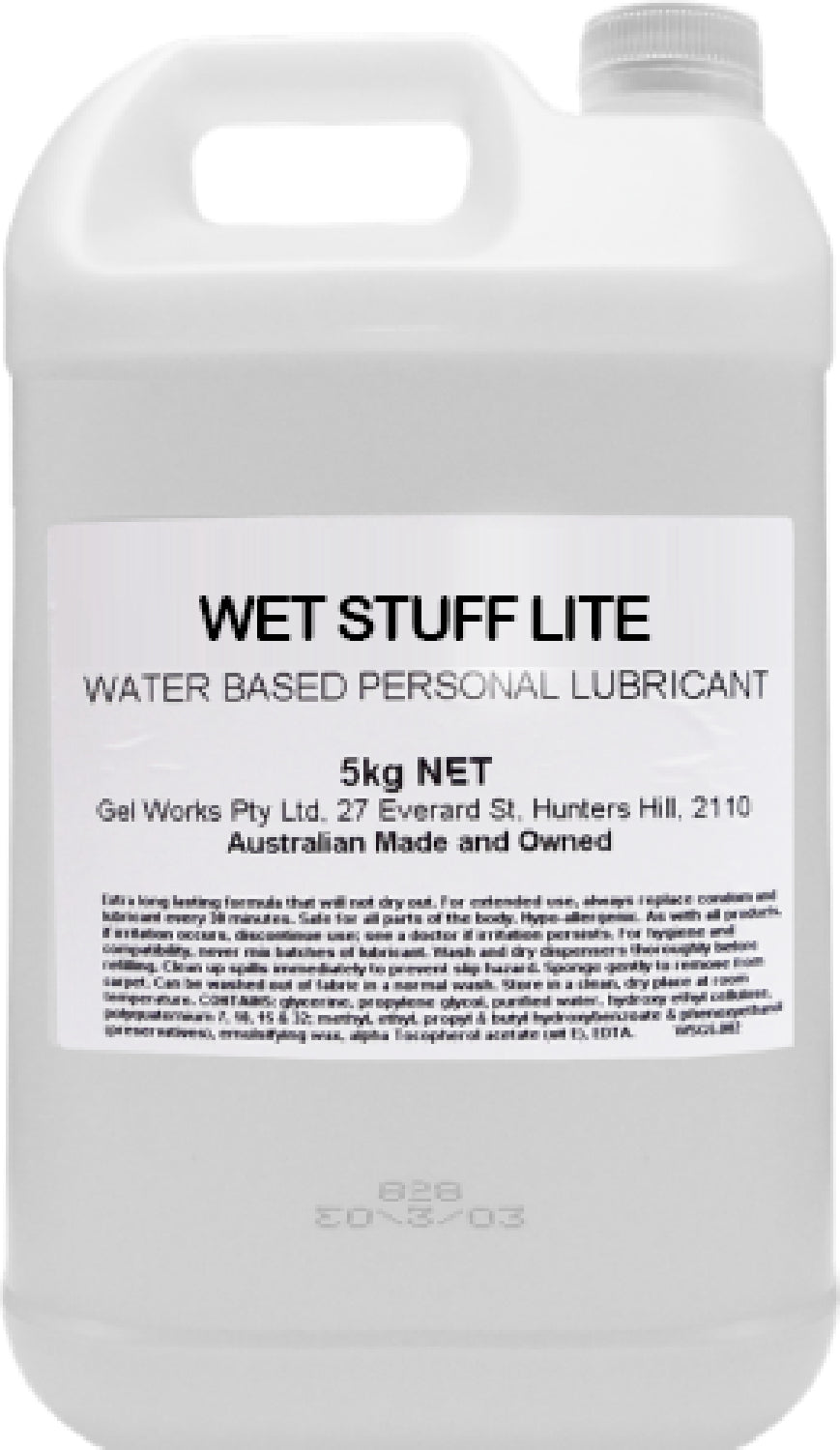 Wet Stuff Lite – Water-Based Lubricant for Sensitive Skin