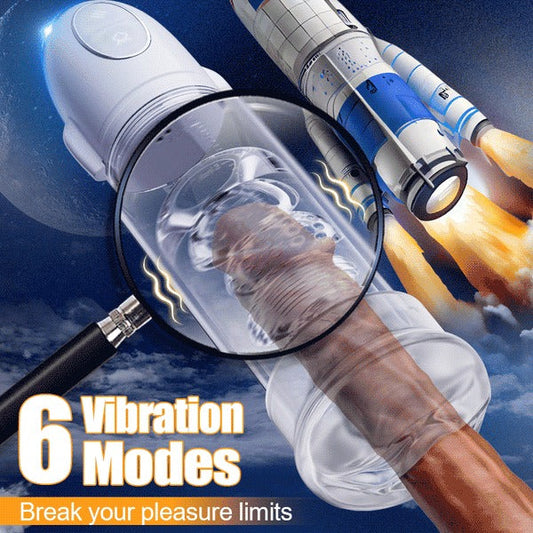 Acmejoy – 3 Suctions 6 Vibrations Lifelike Feeling Long-Lasting Pleasure Penis pumps Penis Pumps