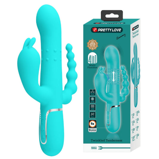 Pretty Love Cammy 4-in-1 – Multi-Function Rabbit Vibrator with Anal Stimulator > Vibrators > Ladies > Rabbit Multi