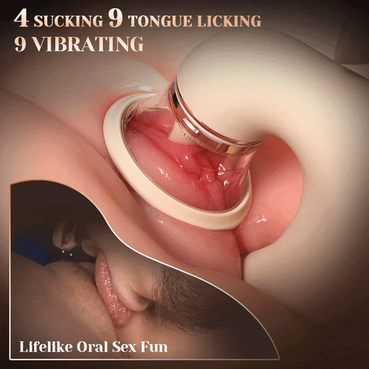 Sweetie Fox- Clitoral Arousal Tongue Licking Suction Vibration Triple Stimulation Vibrators Vibrators
