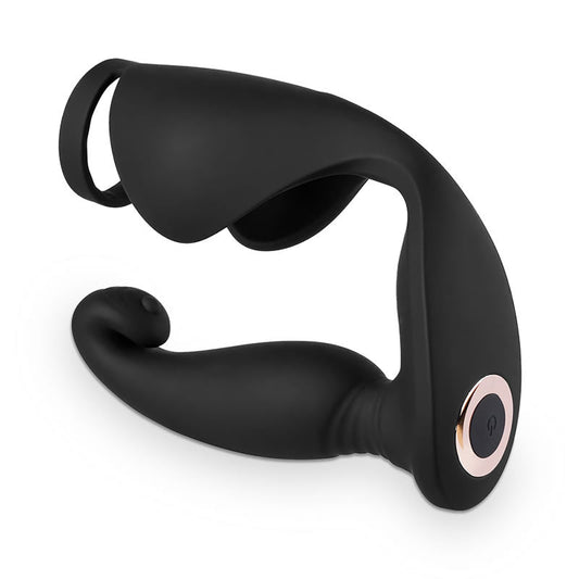 S-HANDE Versatile Vibrating Remote Control Cock Ring Butt Plug Prostate Massager Anal Toys