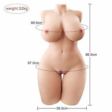 Pink Paradise - 70.4lbs Alluring Lifelike Doll with Plump Breast Sex Doll Masturbators