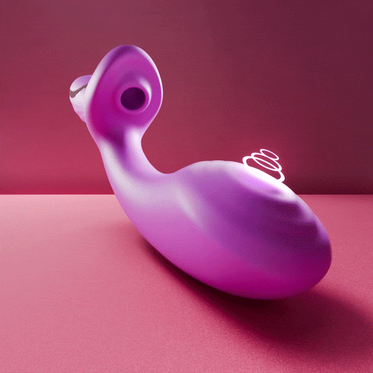 Alpha Sucking G-spot Vibrator Vibrating Sex Toy for Double Stimulation Vibrators