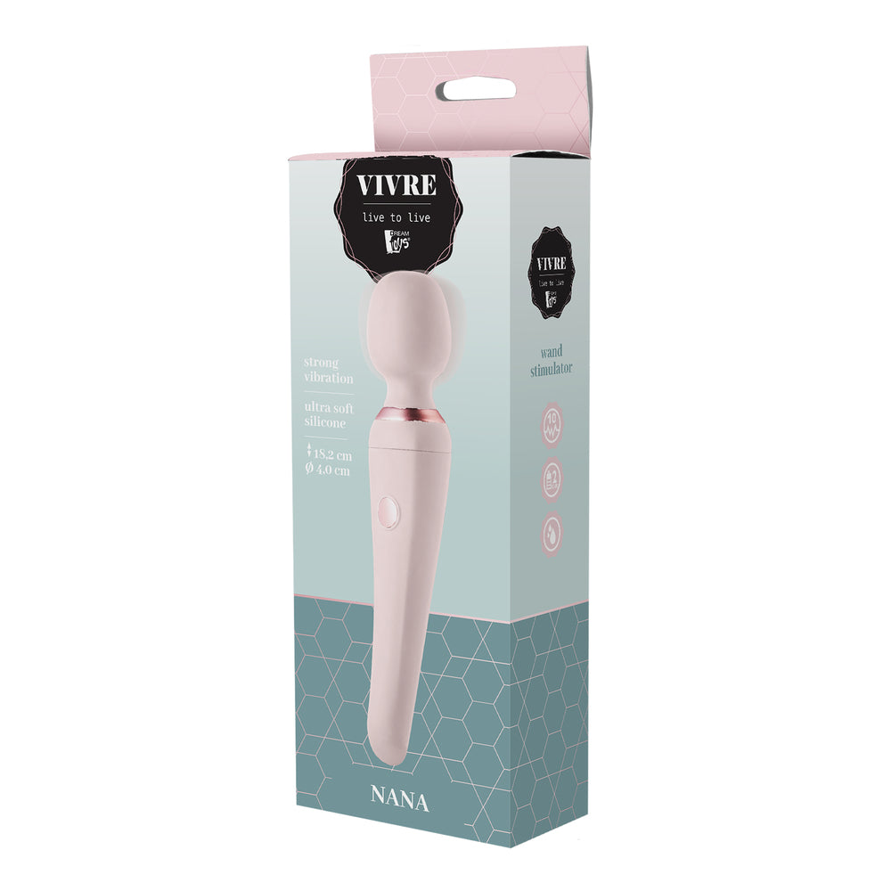 Vivre Nana – Silicone Body Wand Stimulator with Multiple Vibration Modes