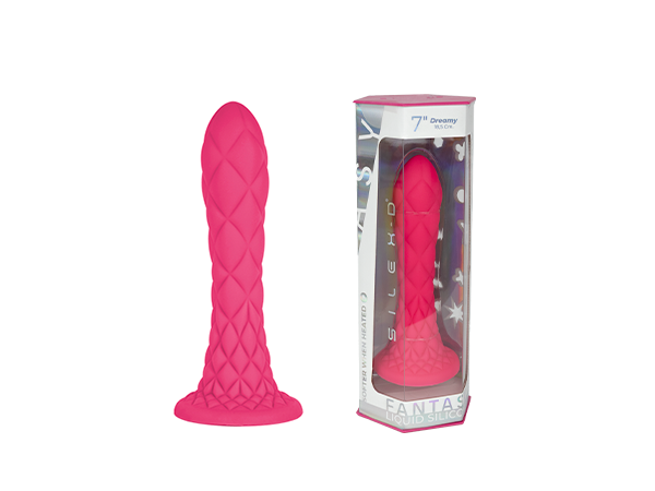 Silexd Fantasy Line Dreamy (Pink) – Thermo Reactive 7 Inch Dildo