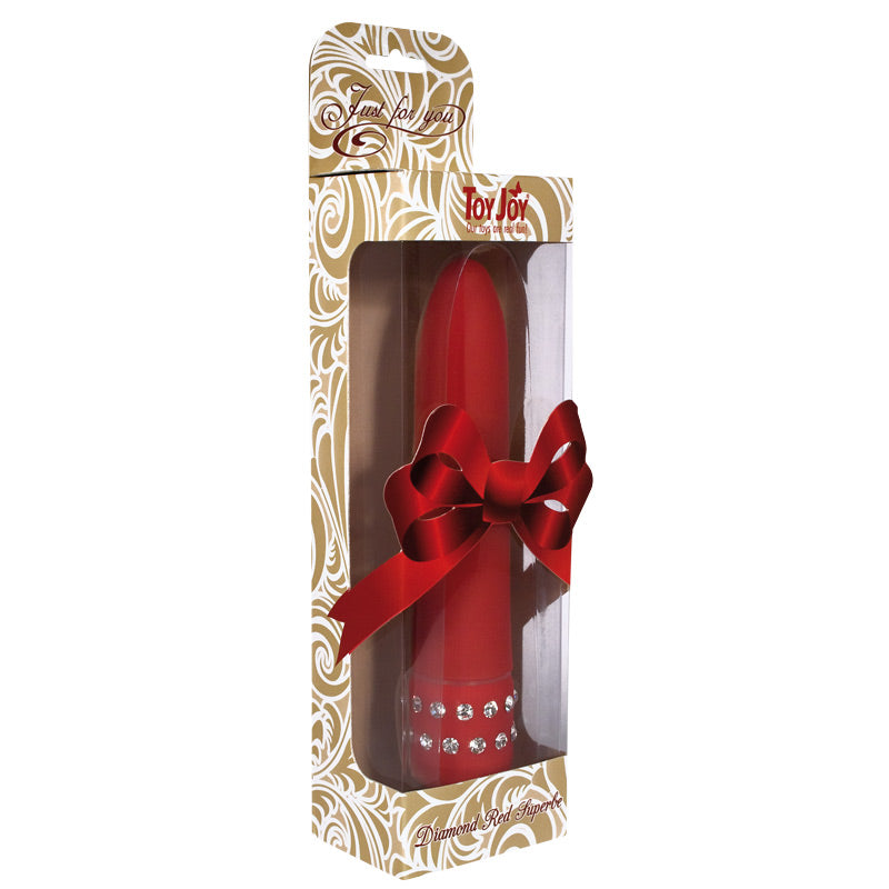 ToyJoy Diamond Red Superbe (Red) – Luxury Mini Vibrator