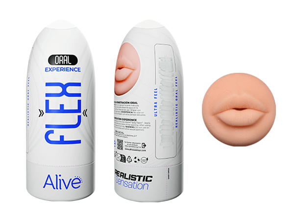 Alive Oral Flex Masturbator Medium