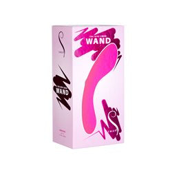 Swan The Swan Mini Wand Pink Compact Silicone Waterproof Vibrator