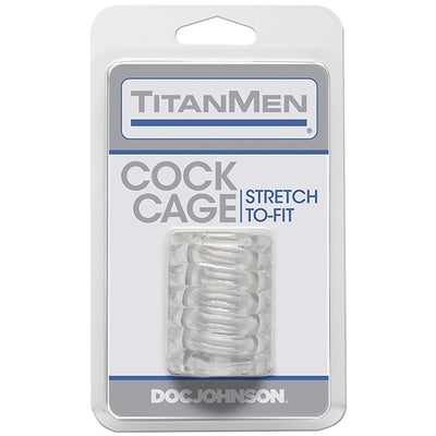 Cock Cage Clear 4 Inch