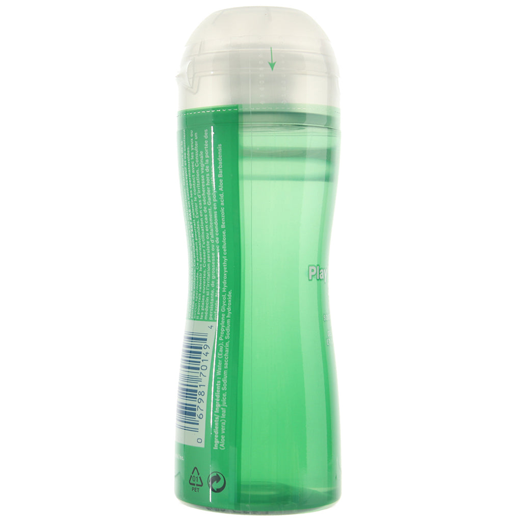 Play 2 in 1 Aloe Vera Massage Gel & Lubricant in 6.76oz/200 Lubes and Lotions > Water Based Sex Lubes
