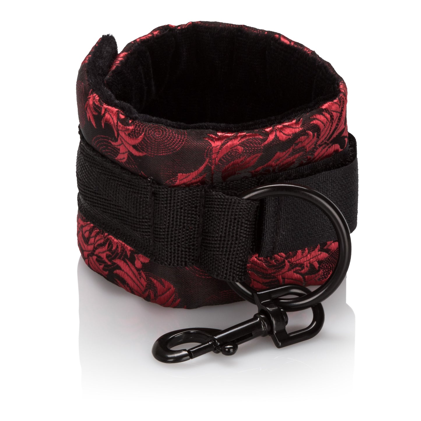 Scandal Collar Body Restraints (Red and Black) – Plush Adjustable Restraints