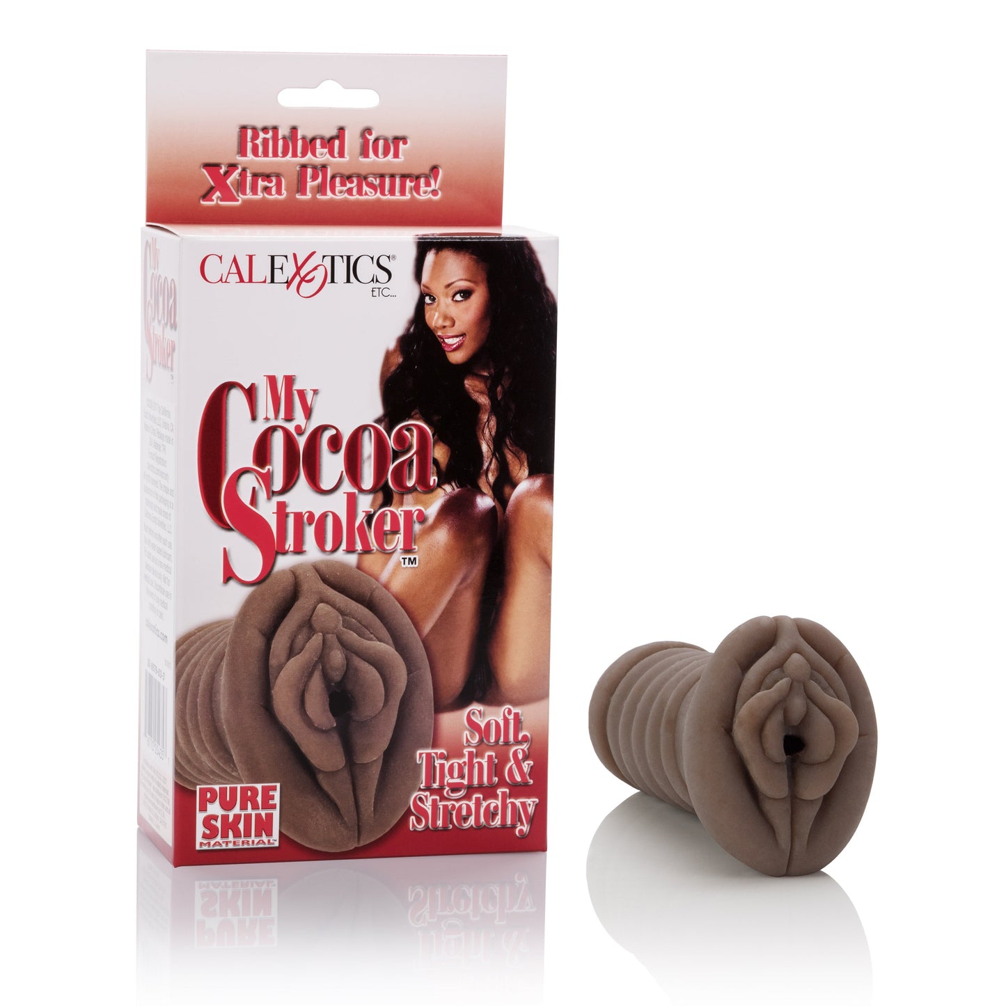 My Cocoa Stroker Male Masturbator with Soft Ribbed Pleasure Chamber