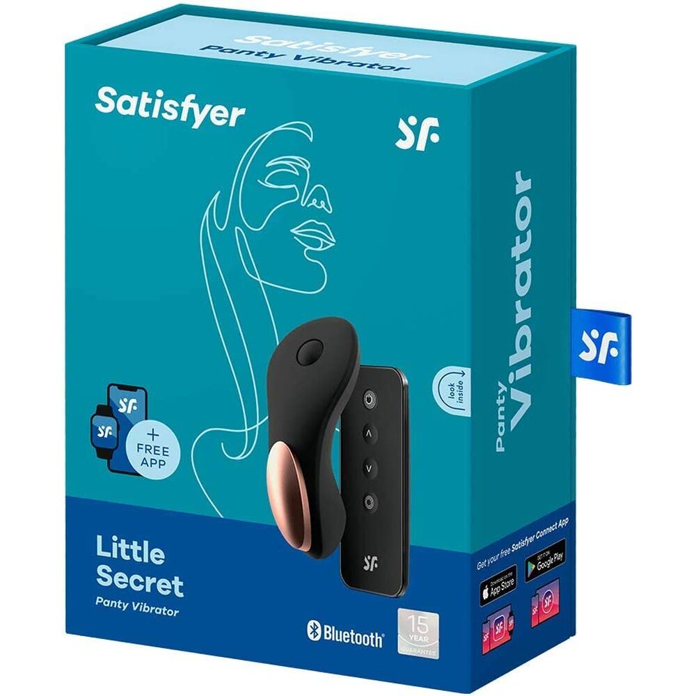 Satisfyer Little Secret – Waterproof Remote-Controlled Panty Vibrator