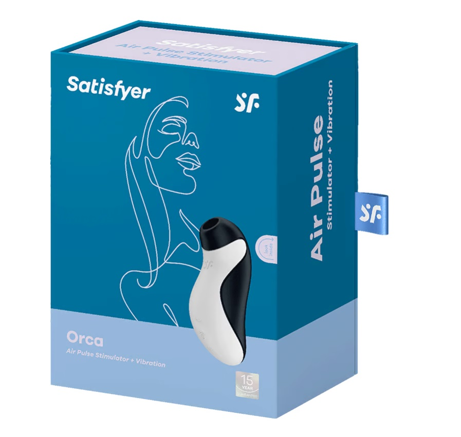Satisfyer Orca Double Air Pulse Clitoral Vibrator With Vibration