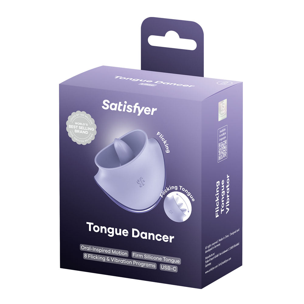 Satisfyer Tongue Dancer – USB Rechargeable Flicking Stimulator