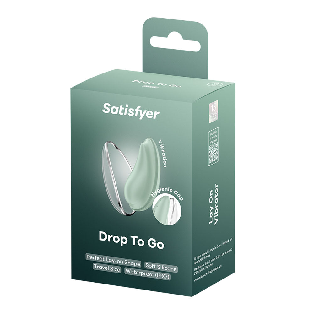 Satisfyer Drop To Go (Mint) – USB Rechargeable Clitoral Stimulator