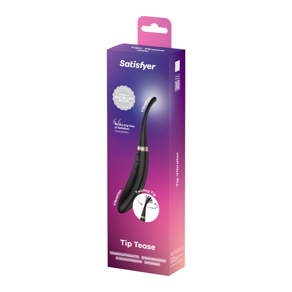 Satisfyer Tip Tease – USB Rechargeable Rotating Tip Vibrator