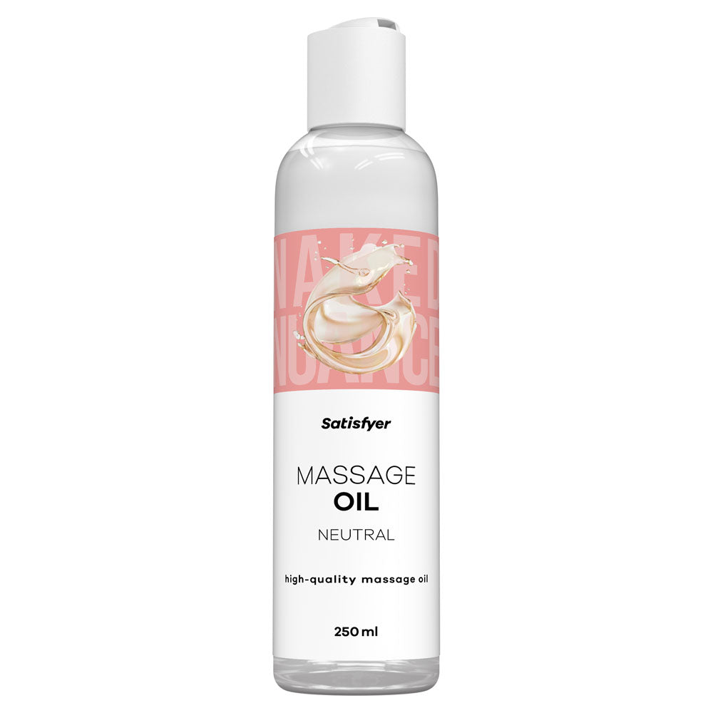 Satisfyer Massage Oil (Neutral, 250ml) – Massage Oil