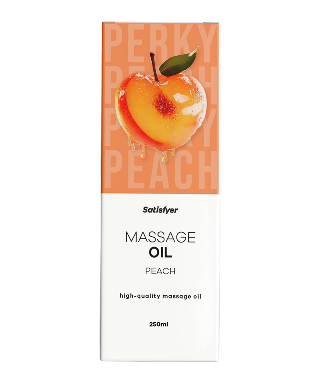 Satisfyer Massage Oil (Peach) – Nourishing Massage Oil 250ml