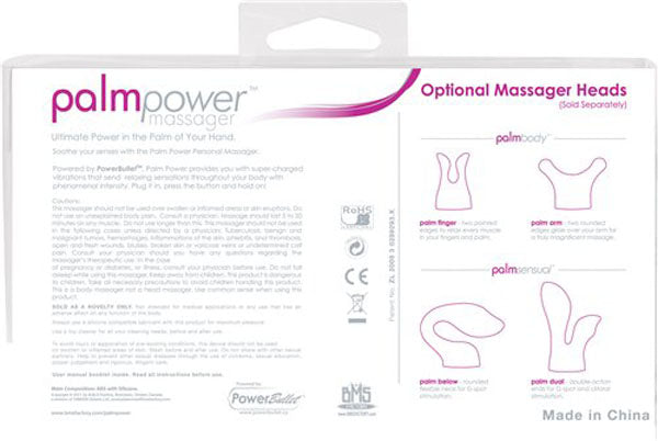 PalmPower Massage Wand Pink for Ultimate Relaxation