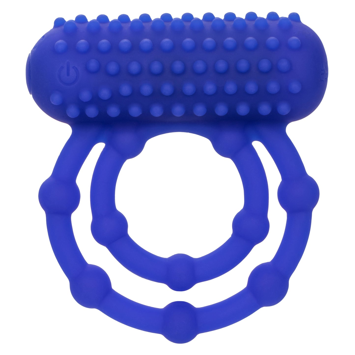 Maximus 10 Bead Rechargeable (Black) – Stretchy Silicone Cock Ring