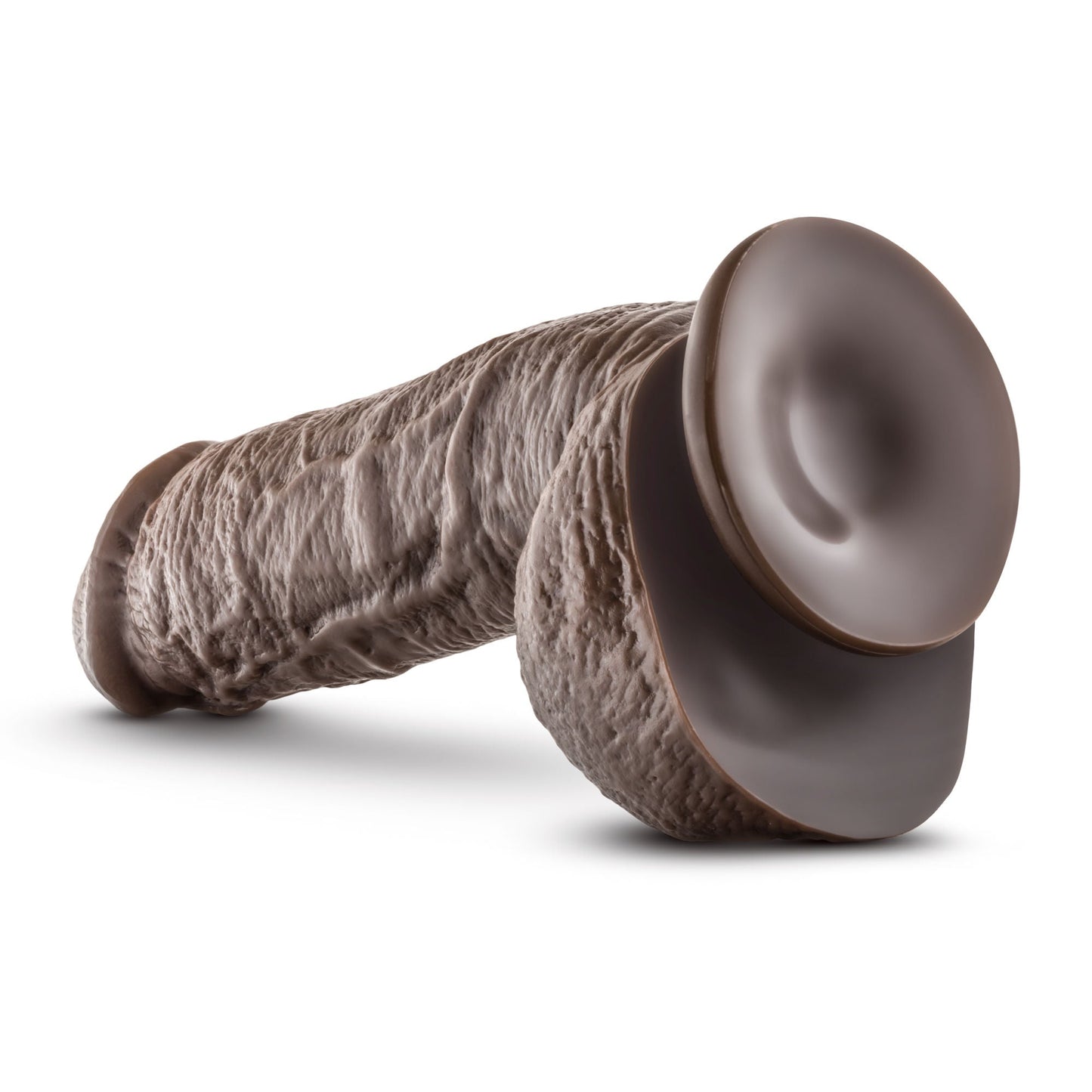 Dr. Skin Mr. D (Chocolate) – 8.5 Inch 2 Inch Girth Suction Cup Dildo