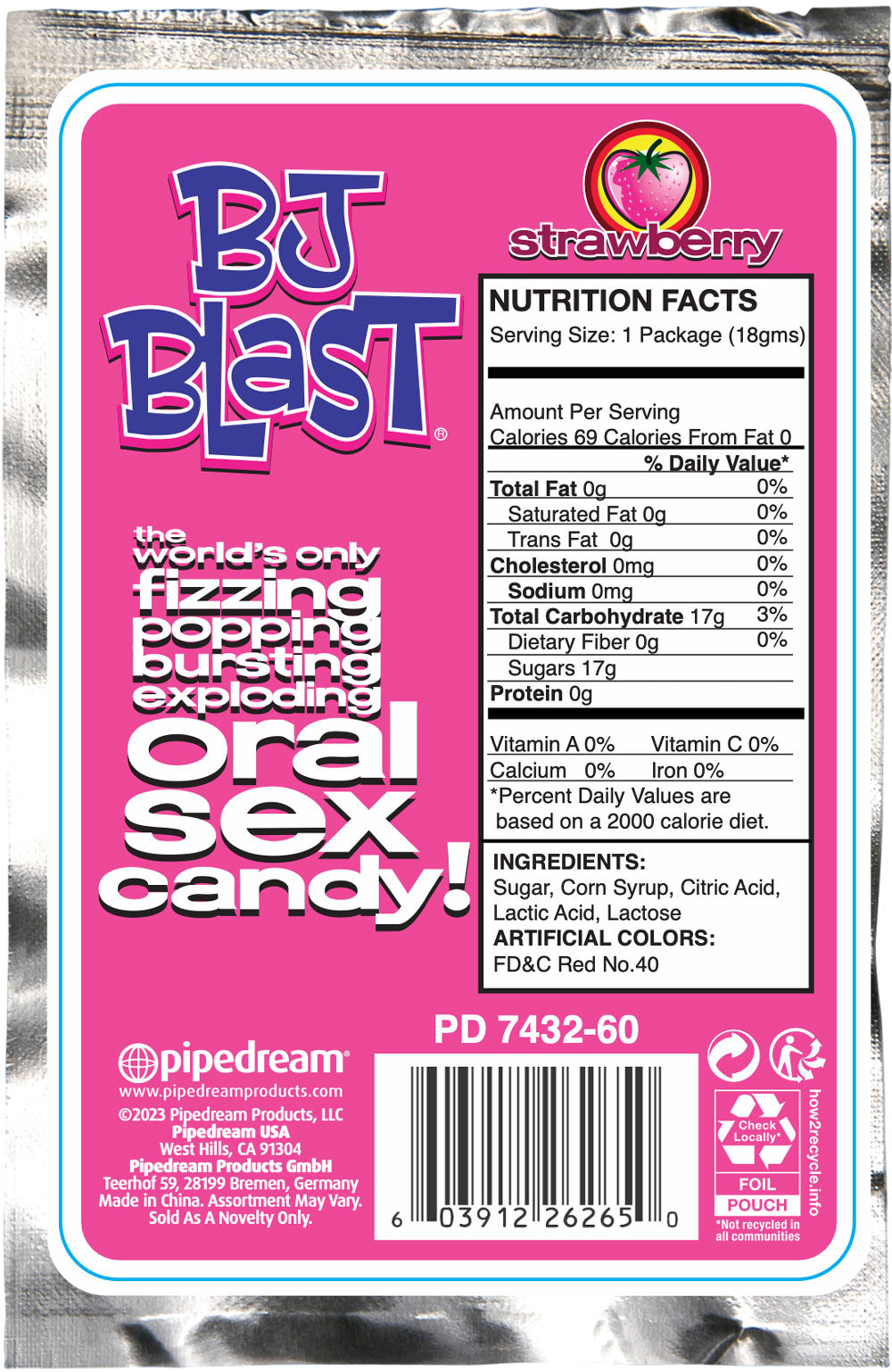 Bj Blast 3 Pack – Flavored Oral Candy Pack