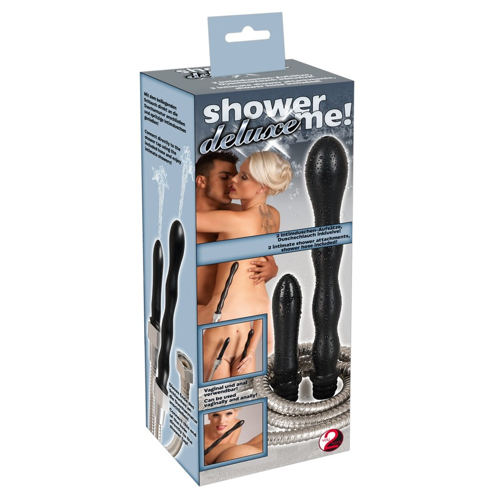 Shower Me Deluxe – 6 to 10 Inch Douche with 5ft Hose Attachment