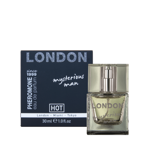 Hot Pheromone Perfume London Mysterious Man 30ml – Masculine Fragrance