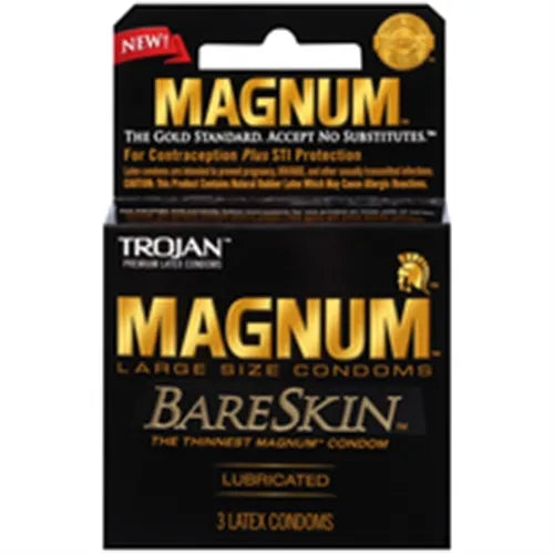 Trojan Magnum BareSkin – 3 Pack Condoms