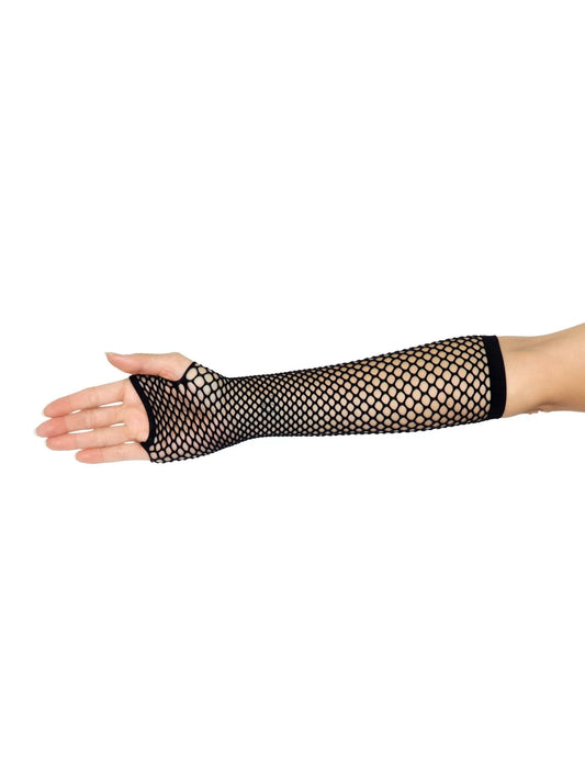 Leg Avenue Triangle Net Fingerless Gloves – Costume Accessory Gloves