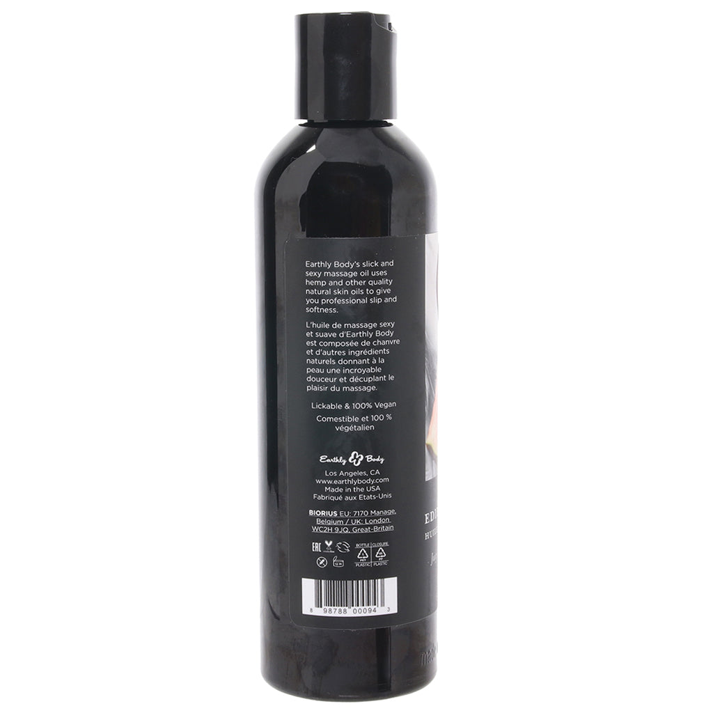 Edible Massage Oil 8oz/236ml in Watermelon Sensual Love > Massage
