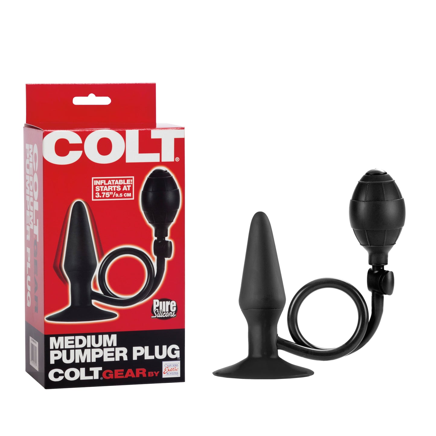 Colt Medium Pumper Inflatable 4.5 Inch Anal Plug