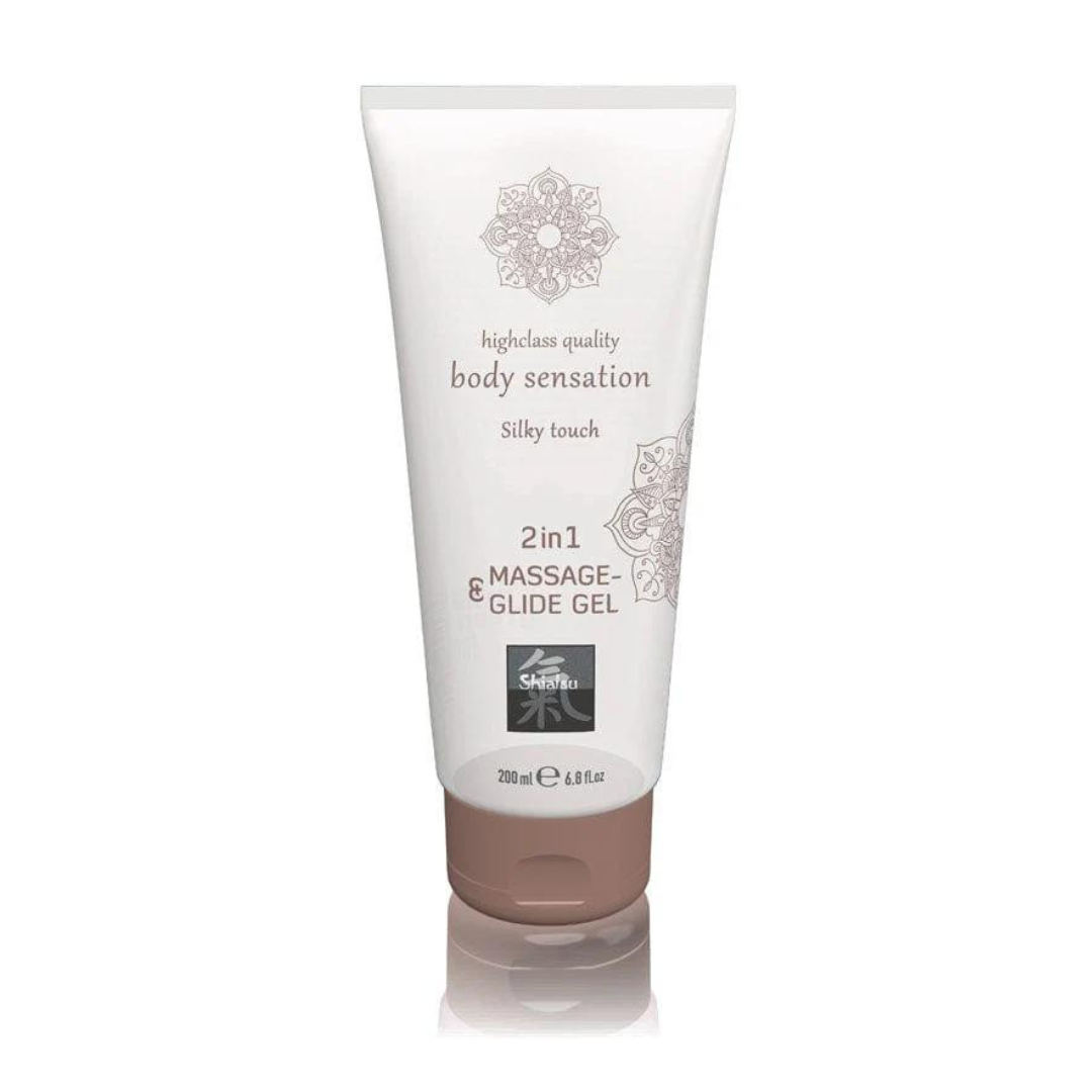 Shiatsu 2in1 Silky Touch Massage and Glide Gel – High-Quality Body Gel
