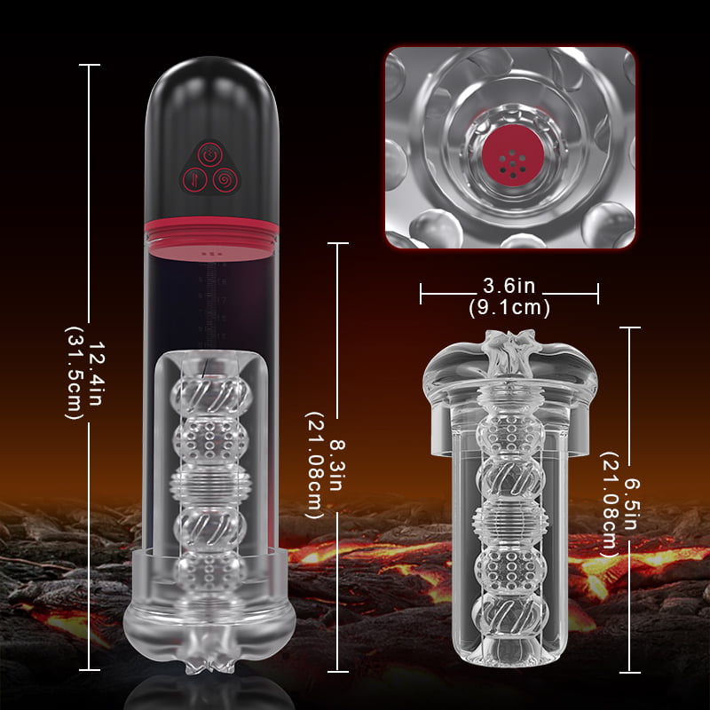 S-HANDE - Sucking Vibrating Penis Pump Penis Pumps