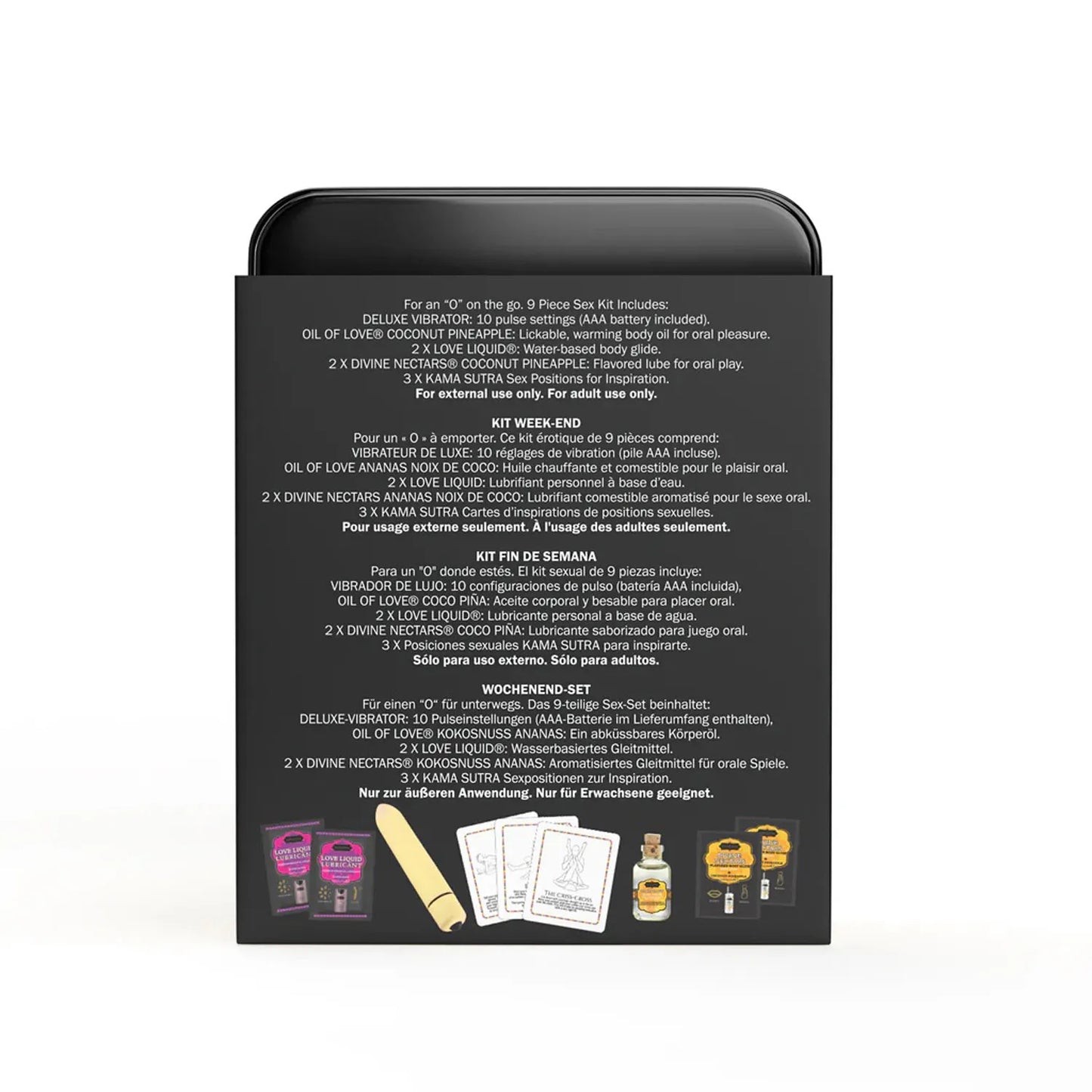 Vibe Weekender Kit – Luxury Mini Vibe with 10 Vibration Settings Kit