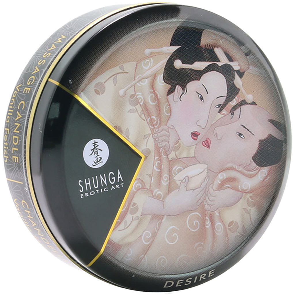 Desire Mini Massage Candle 1oz/30ml in Vanilla Fetish Sensual Love > Massage