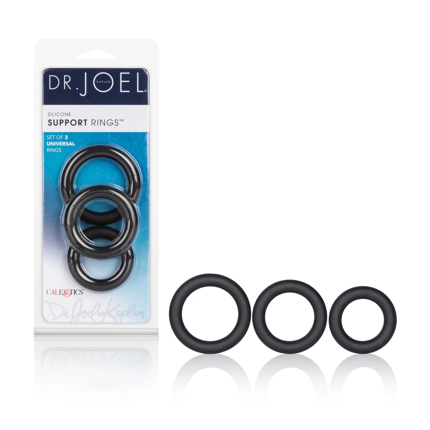 Dr. Joel Kaplan Silicone Support Rings – Hygienic Stretchy All-Purpose Rings
