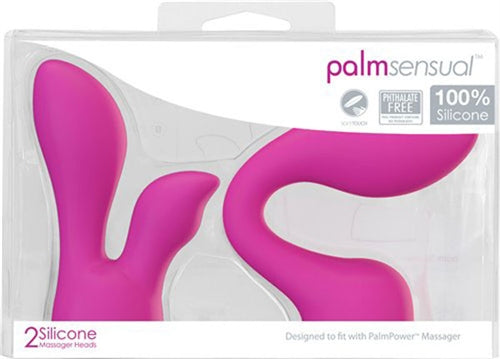 PalmSensual Massager Heads Pink For Use With PalmPower