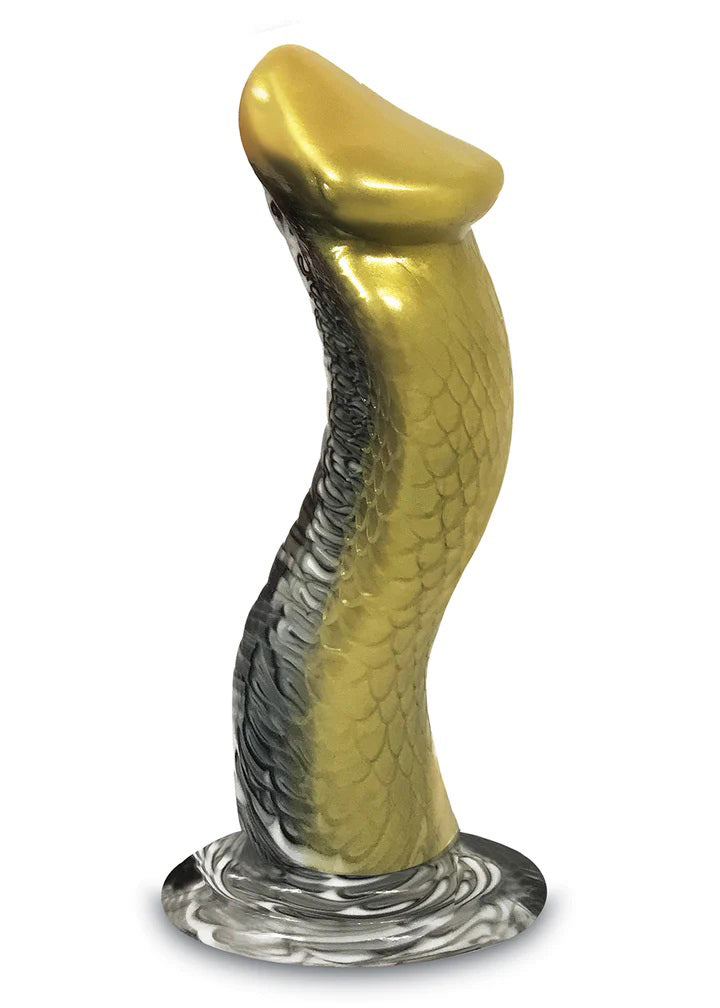 Alien Nation Venomus 8.5 Inch (Silver Gold) Fantasy Silicone Dong