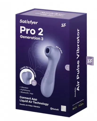 Satisfyer Pro 2 Generation 3 Connect – App-Enabled Waterproof Vibrator