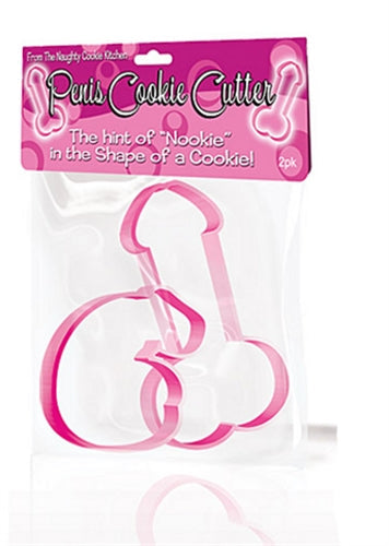Penis Shaped Cookie Cutters 2 Pack for Bachelorette Parties