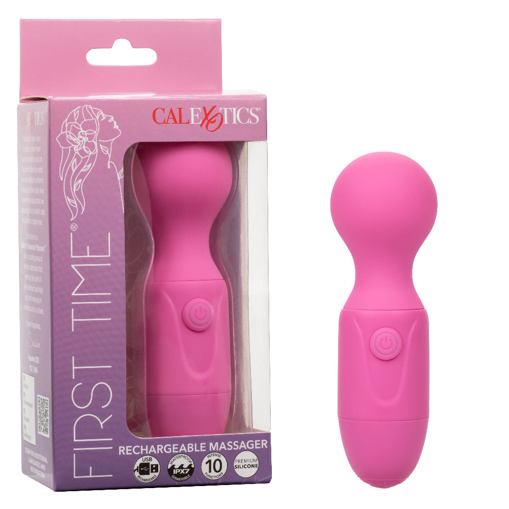 First Time Rechargeable Massager – Compact Powerful Vibrator