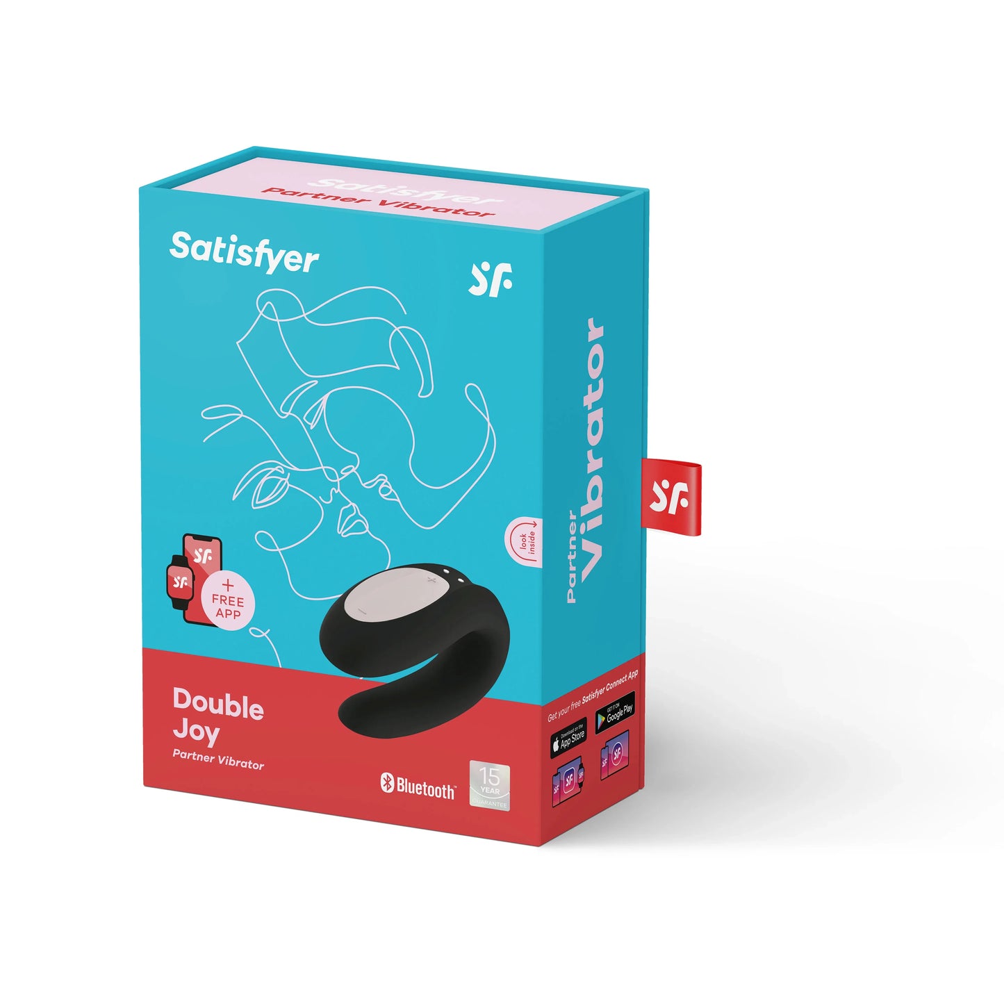 Satisfyer Double Joy – App-Enabled Remote-Controlled Couples Vibrator