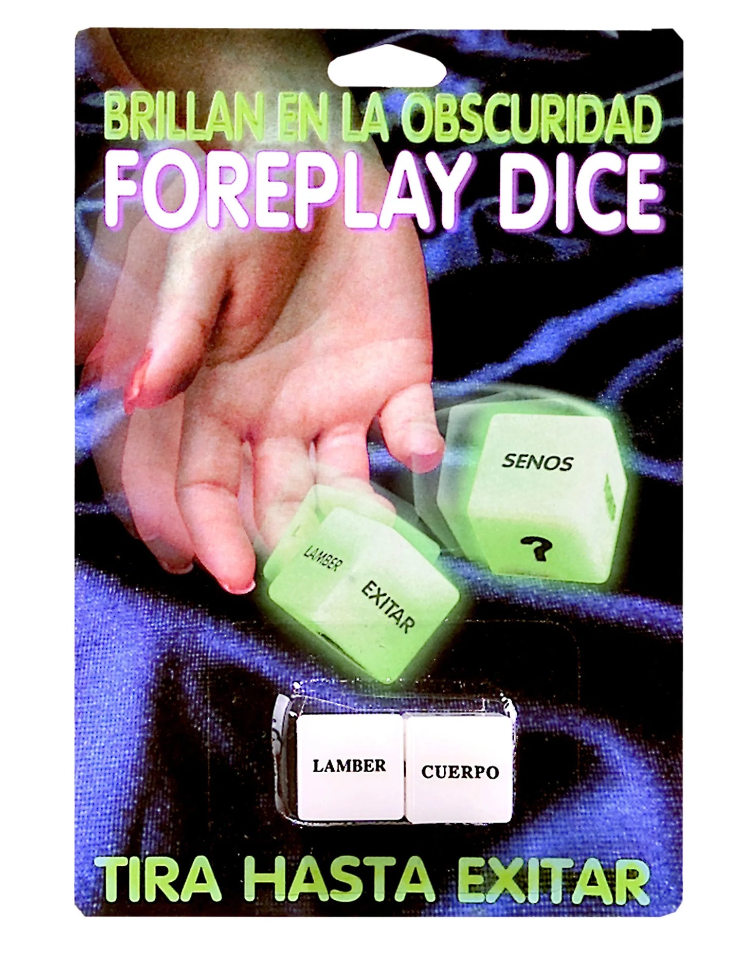 Foreplay Dice (Spanish Version) – Glow in the Dark Adult Game