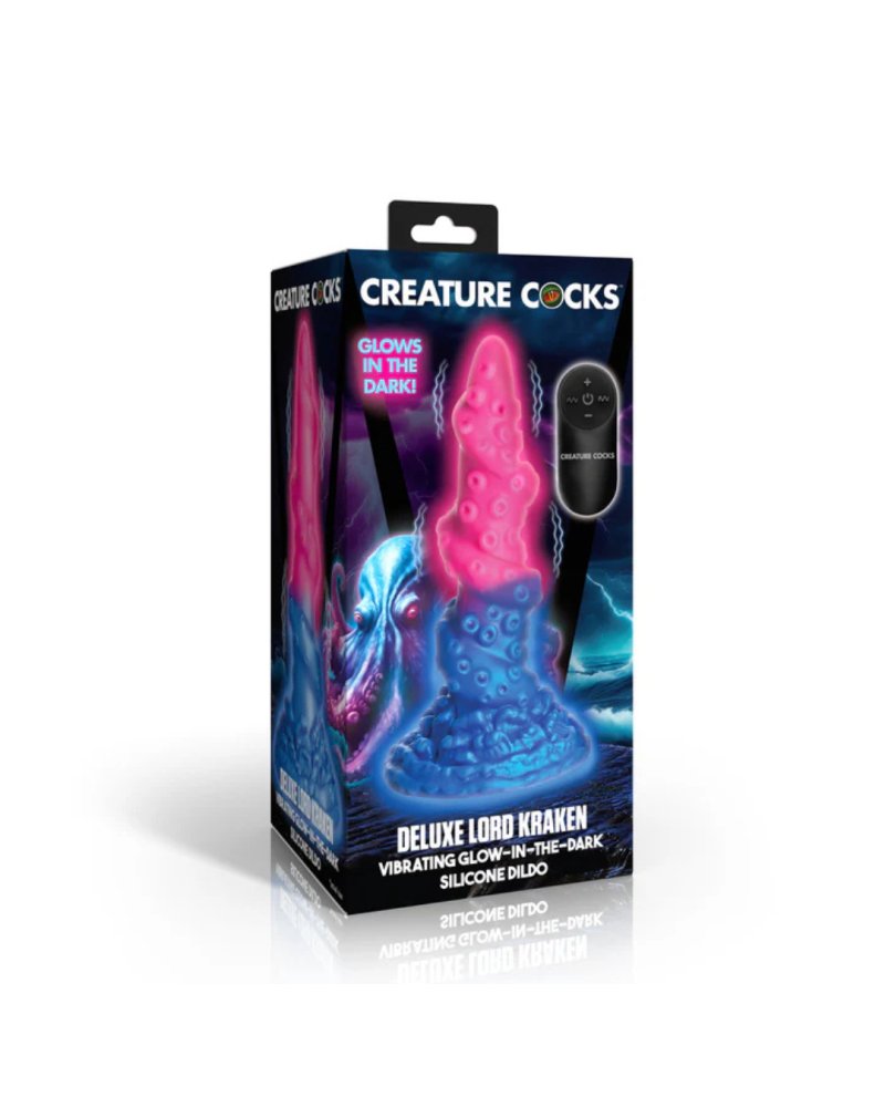 Creature Cocks Deluxe Lord Kraken – Glow-in-the-Dark Silicone Vibrator