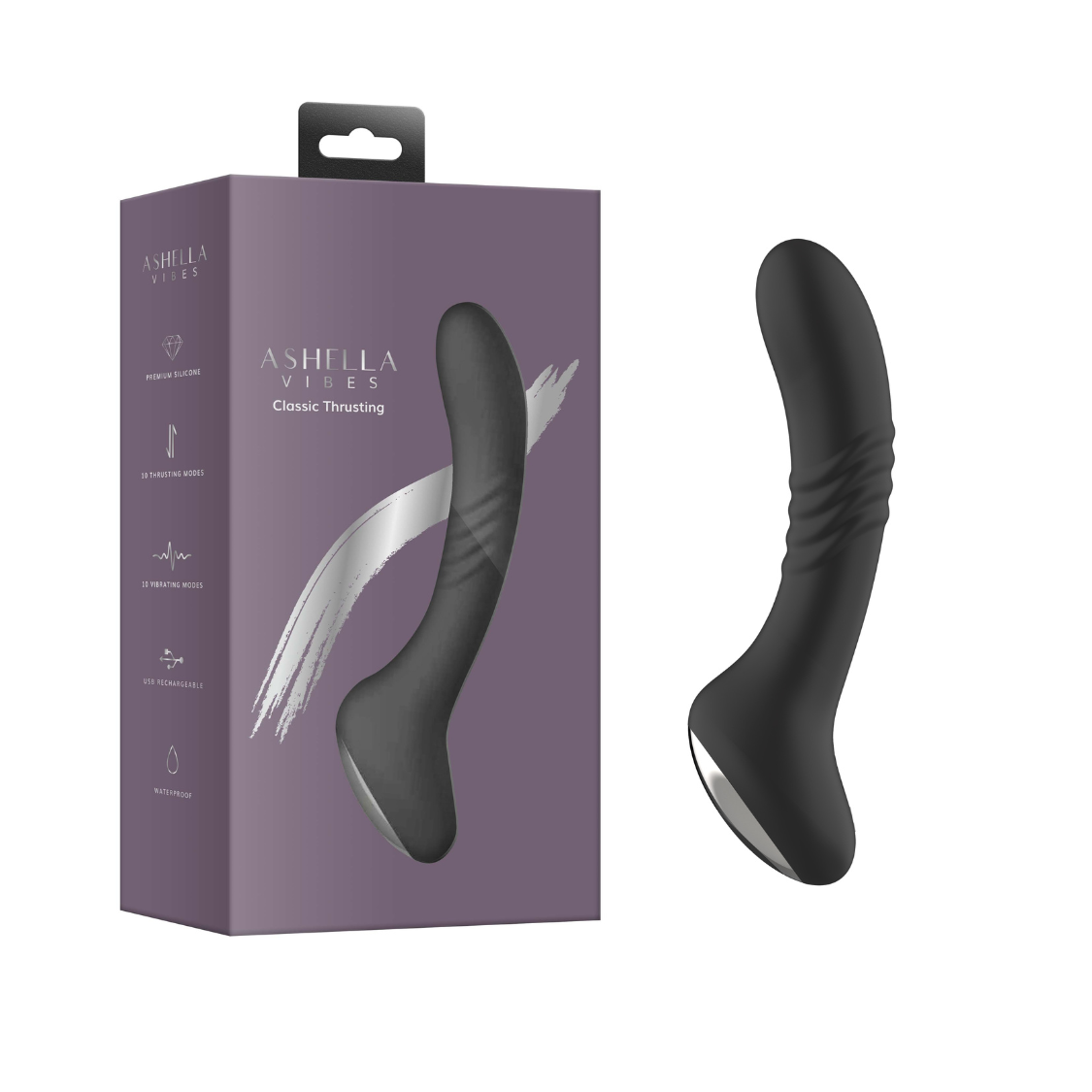 Ashella Vibes Classic Thrusting – Powerful Multi-Mode Vibrator