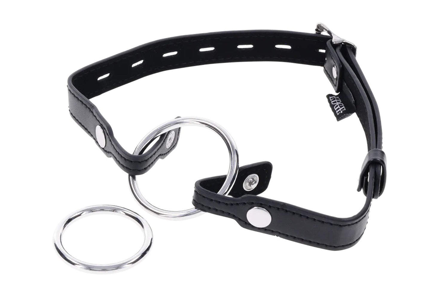 EDGE Interchangeable Ring Gag 3.5cm & 5.1cm Mouth Gag Restraint